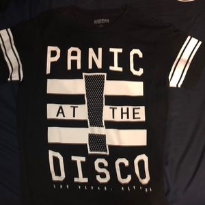Panic! At the disco black tee